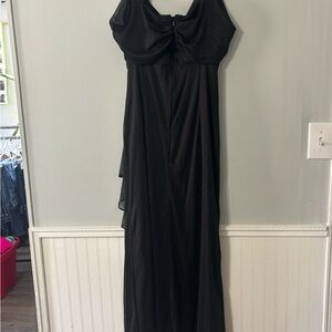 Alex Evenings Strapless Black Gown